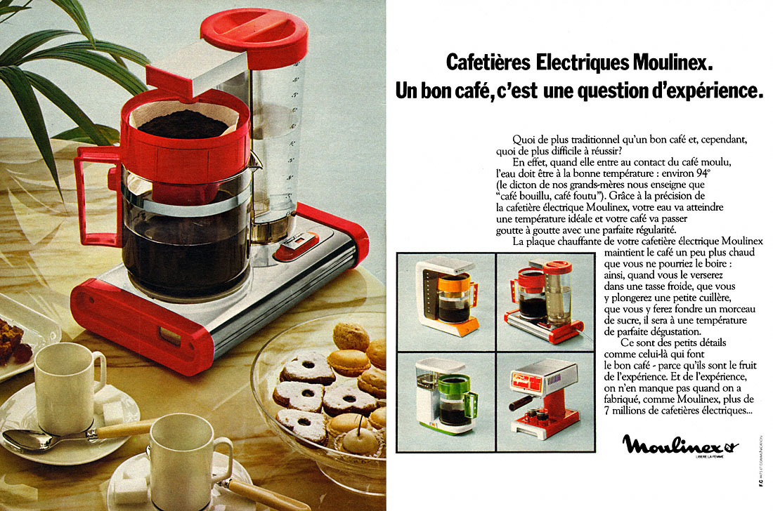 Advert Moulinex 1977