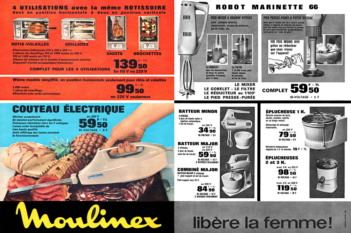 Advert Moulinex 1966