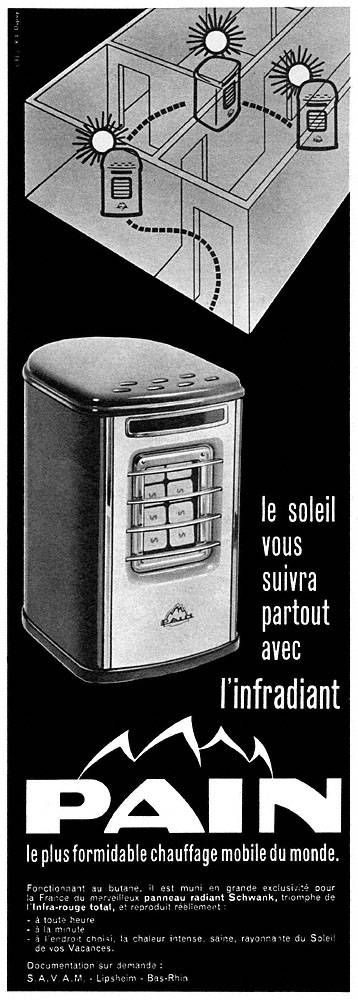 Advert Pain 1961