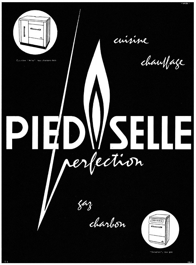 Advert Pied Selle 1955