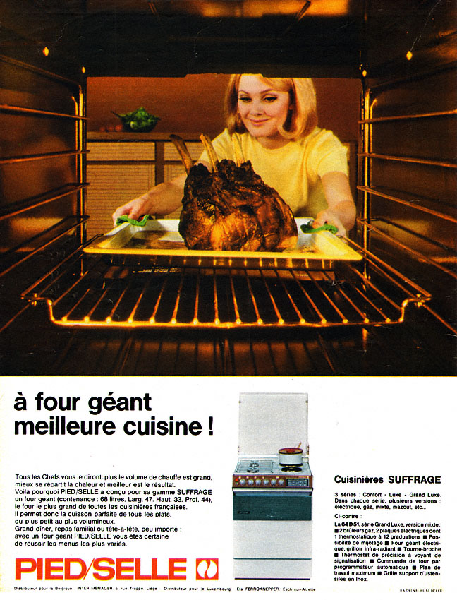 Advert Pied Selle 1968