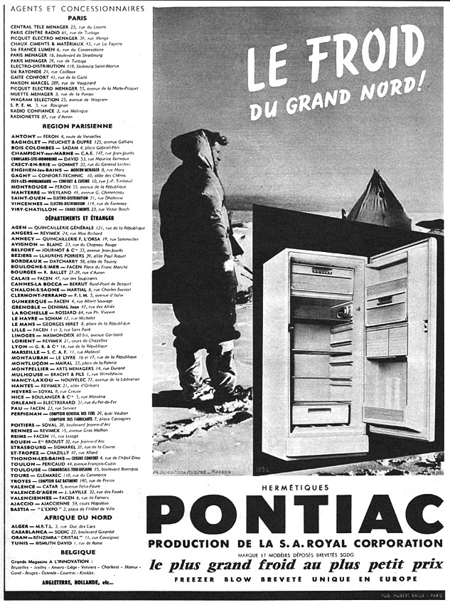 Advert Pontiac 1960