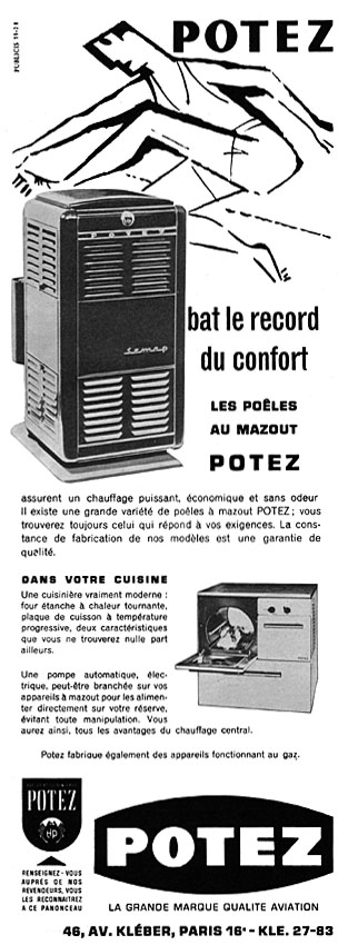 Advert Potez 1959