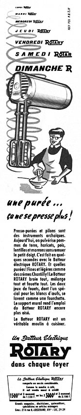 Advert Rotary 1955