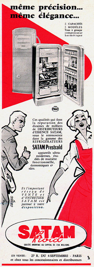 Advert Satam 1958