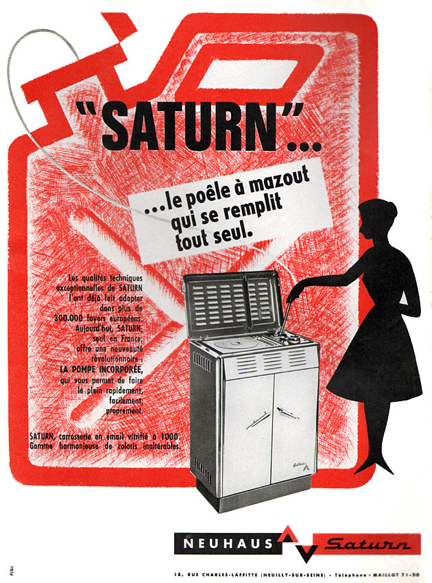Advert Saturn 1961