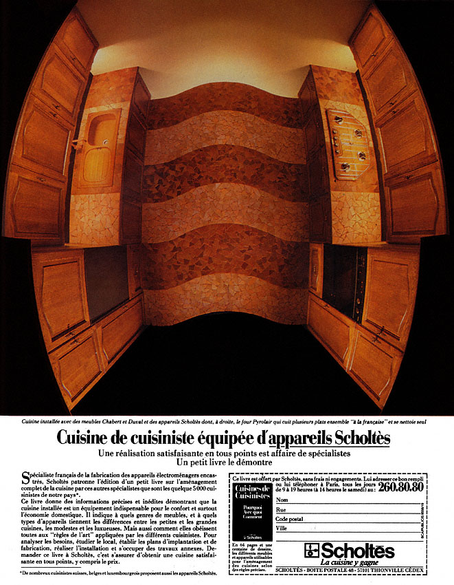 Advert Scholts 1981