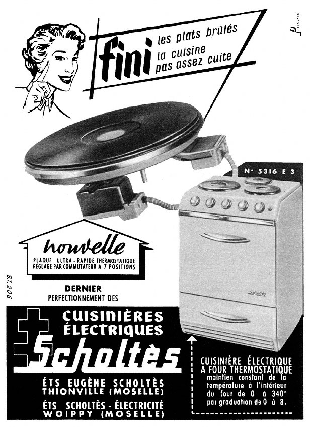 Advert Scholts 1955