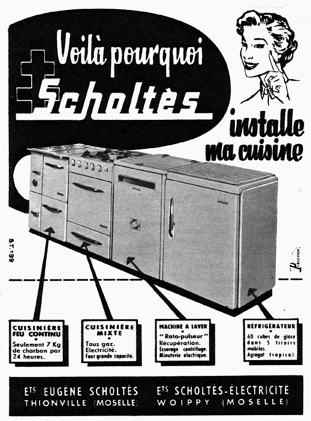 Advert Scholts 1955