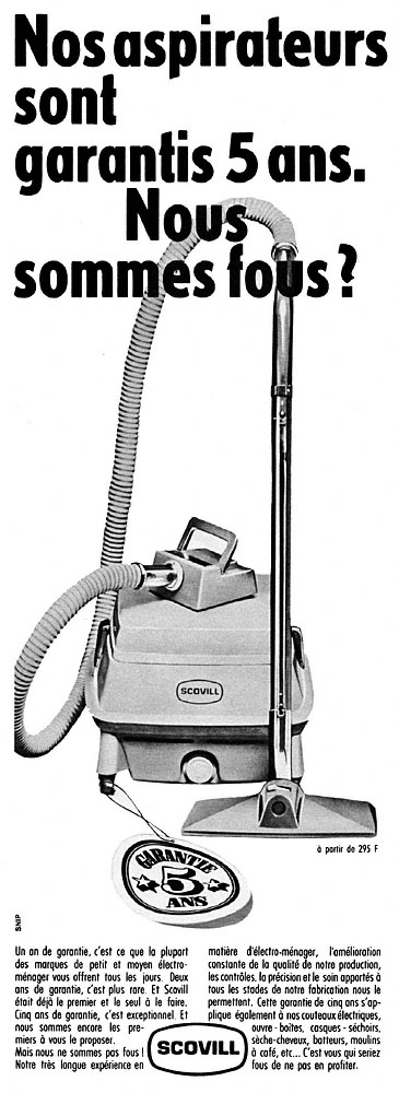 Advert Scovill 1966