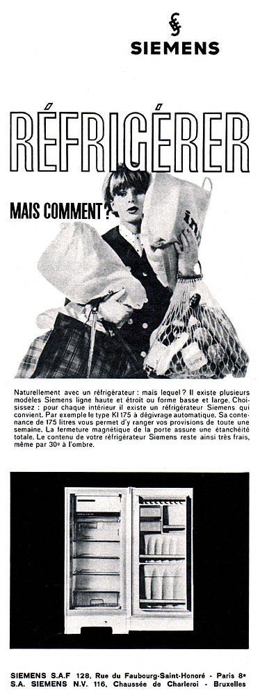 Advert Siemens 1964