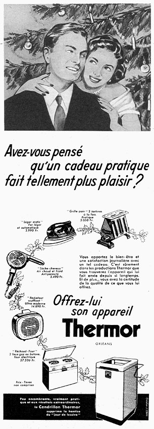 Advert Thermor 1954