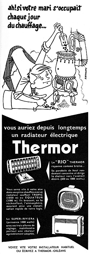 Advert Thermor 1956
