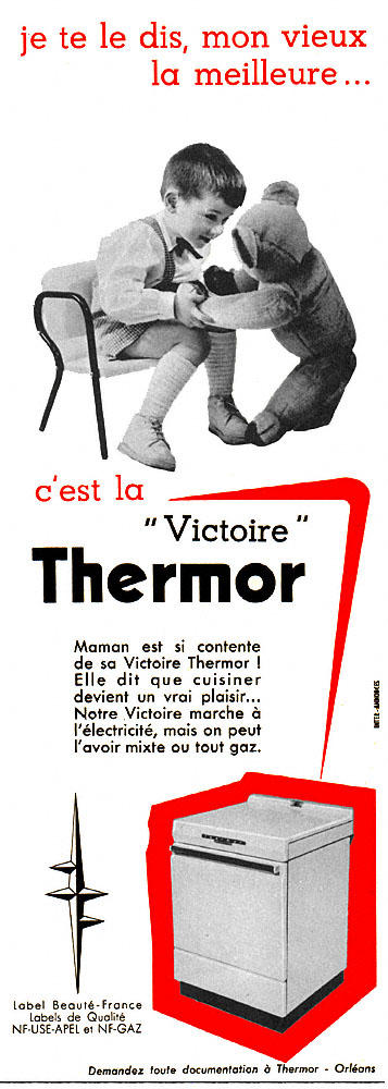 Advert Thermor 1958