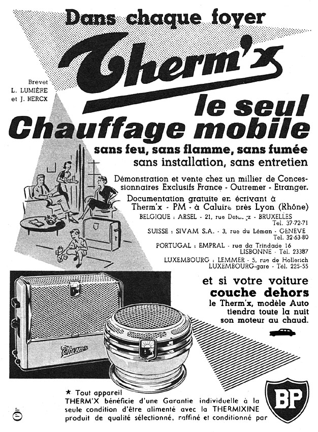 Advert Therm'x 1956