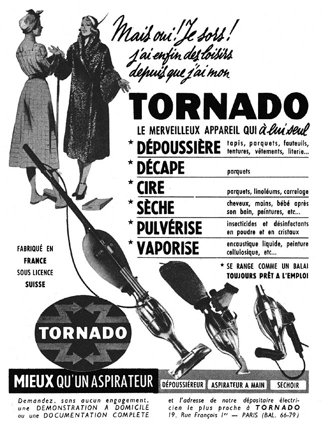 Advert Tornado 1951