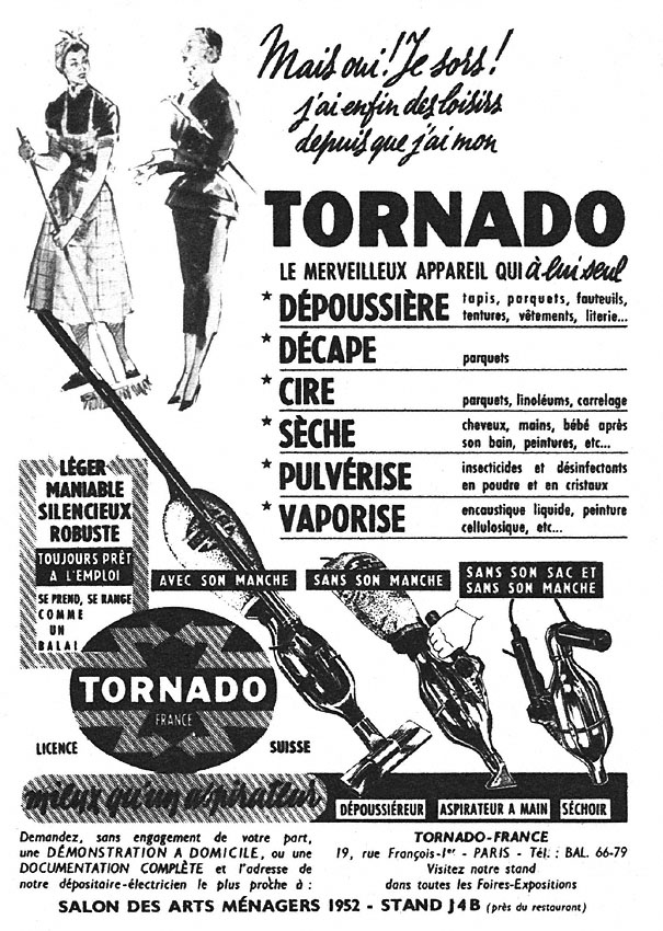 Advert Tornado 1952