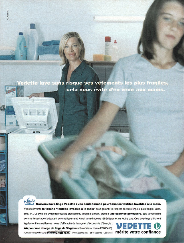 Advert Vedette 1999