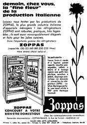 Advert Zoppas 1962