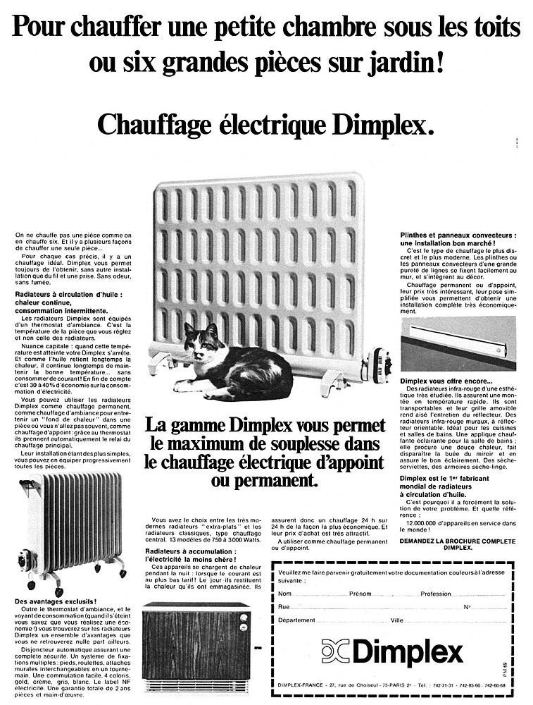 Advert Misc. 1969