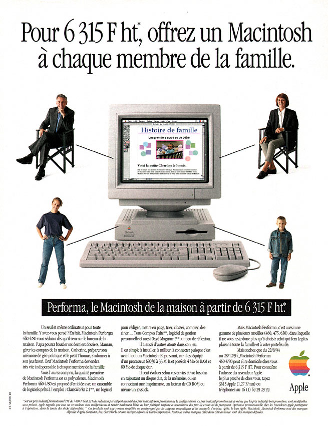 Advert Apple 1994