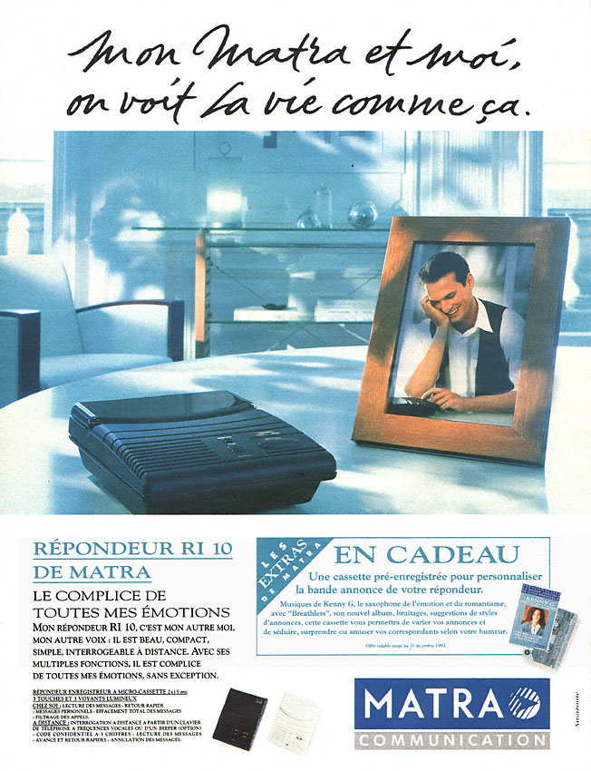 Advert Matra 1993