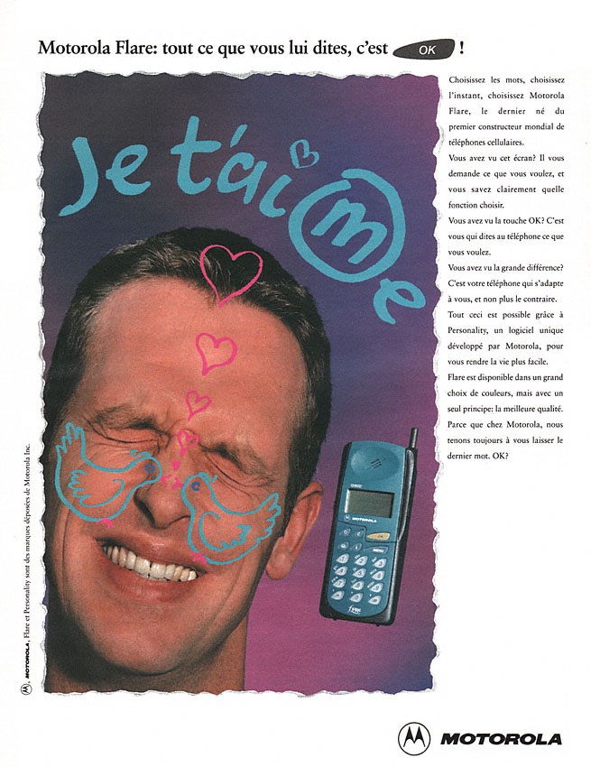 Advert Motorola 1995