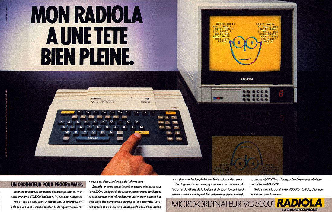 Advert Radiola 1984