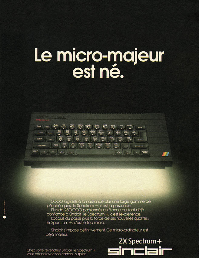 Advert Sinclair 1984