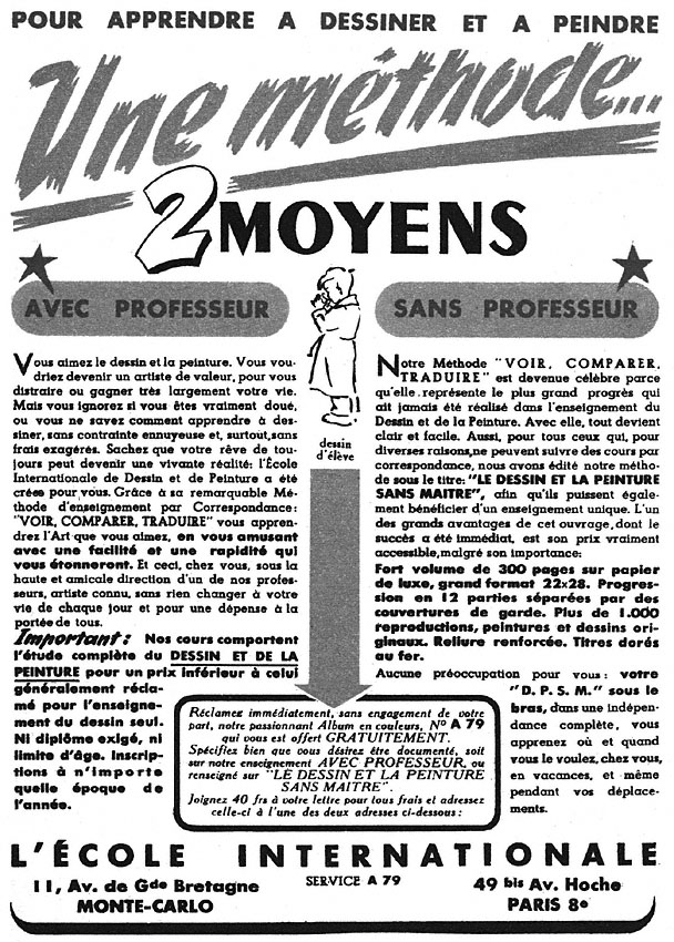 Advert Zzdivers_ENS5 1949