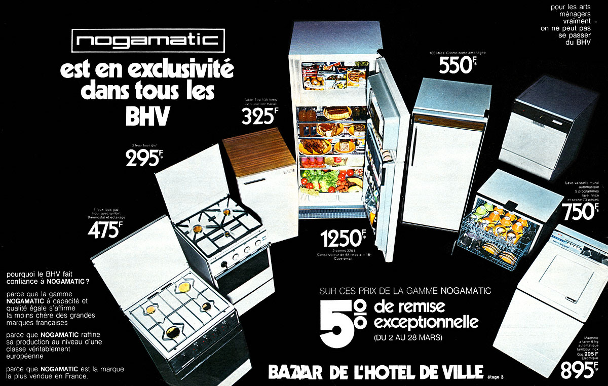 Advert Bhv 1970