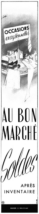 Advert Bon March 1949