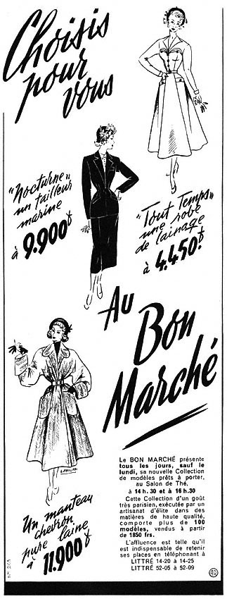 Advert Bon March 1949