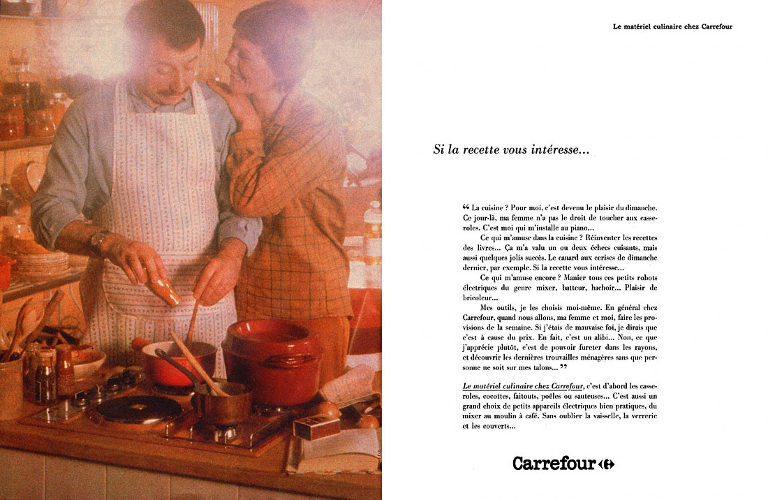 Advert Carrefour 1980