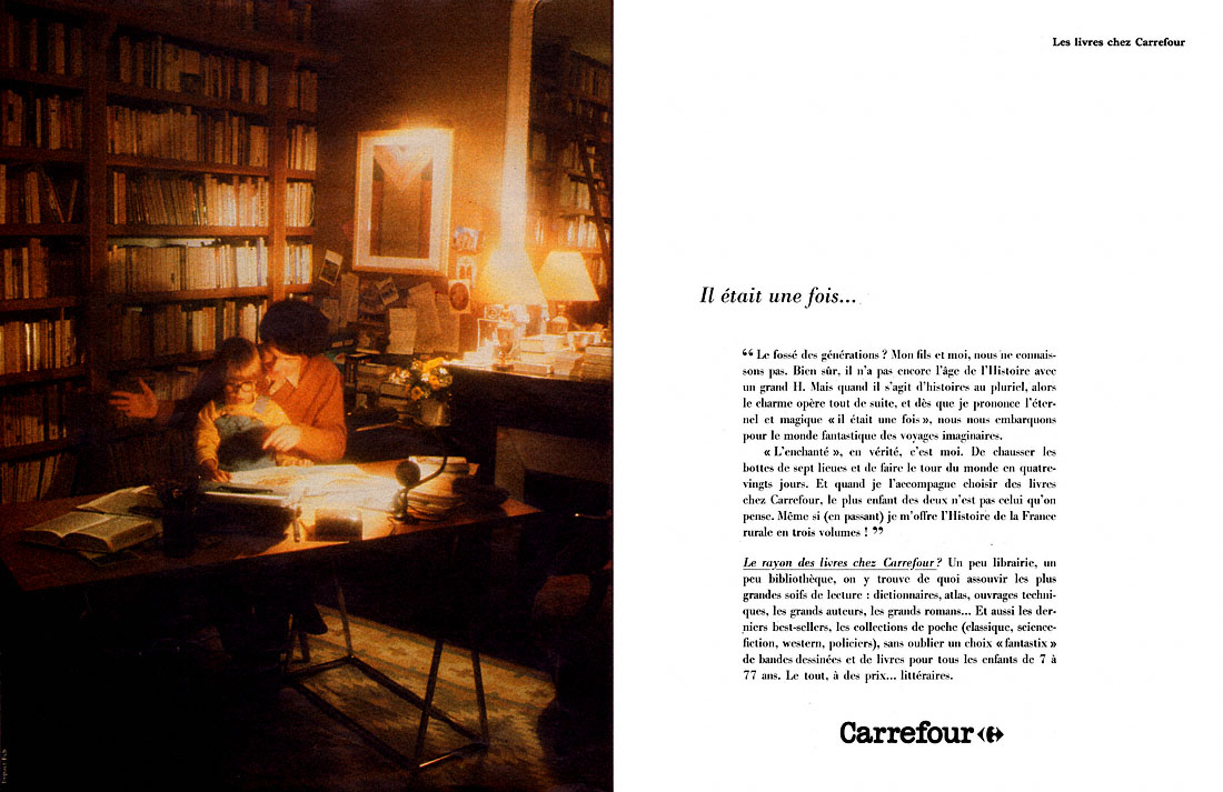 Advert Carrefour 1981