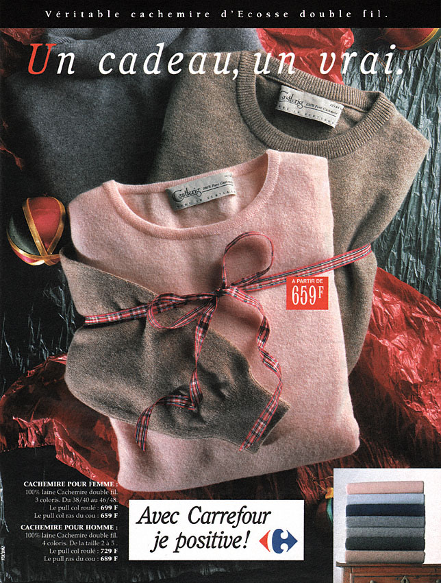 Advert Carrefour 1995
