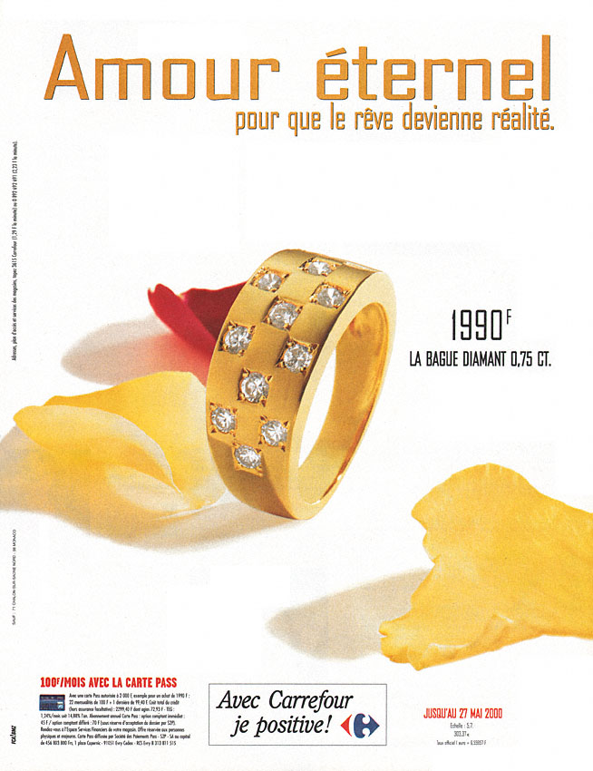 Advert Carrefour 2000