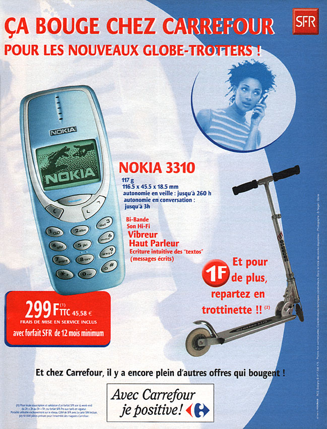 Advert Carrefour 2000