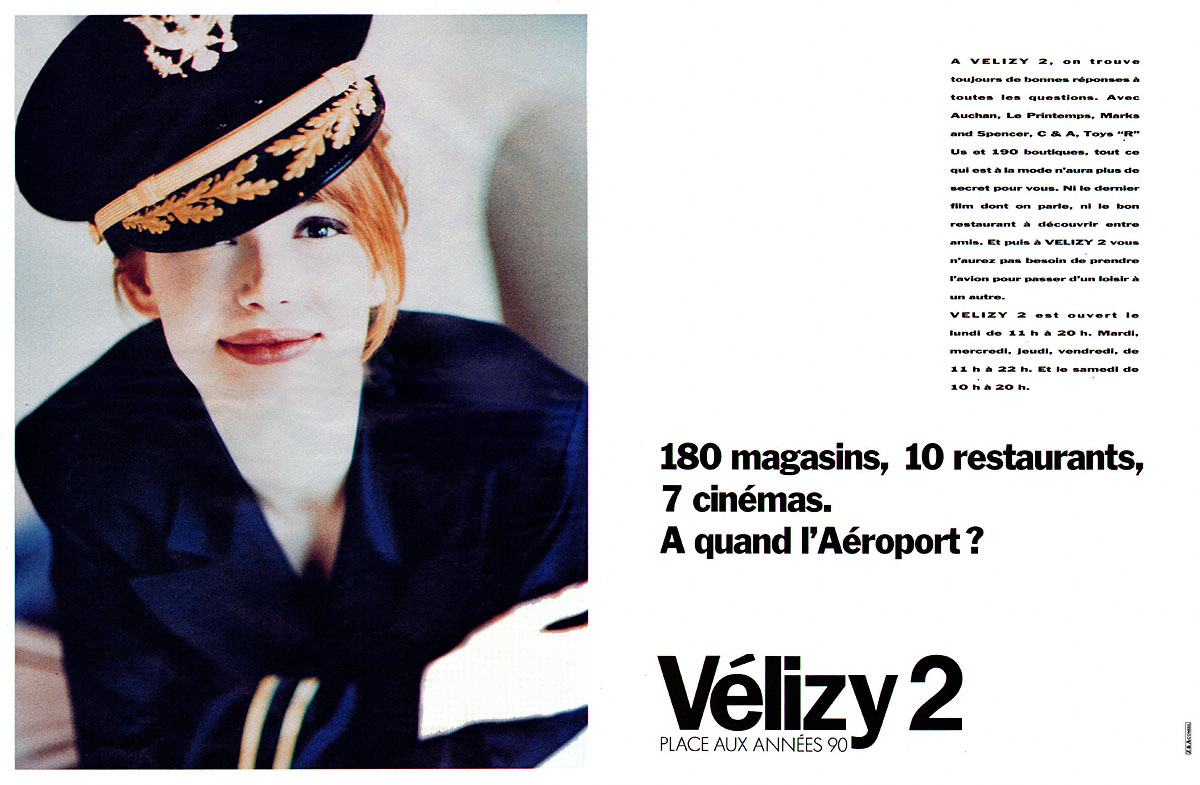 Advert Centres Commerciaux 1991