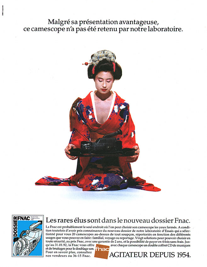 Advert Fnac 1991