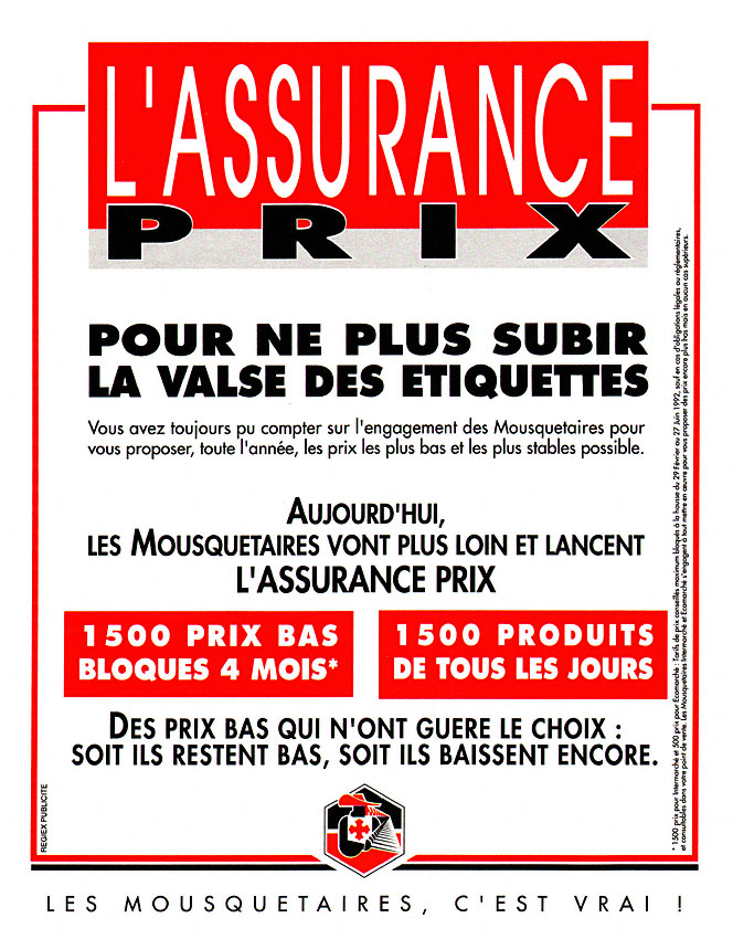 Advert Intermarche 1992