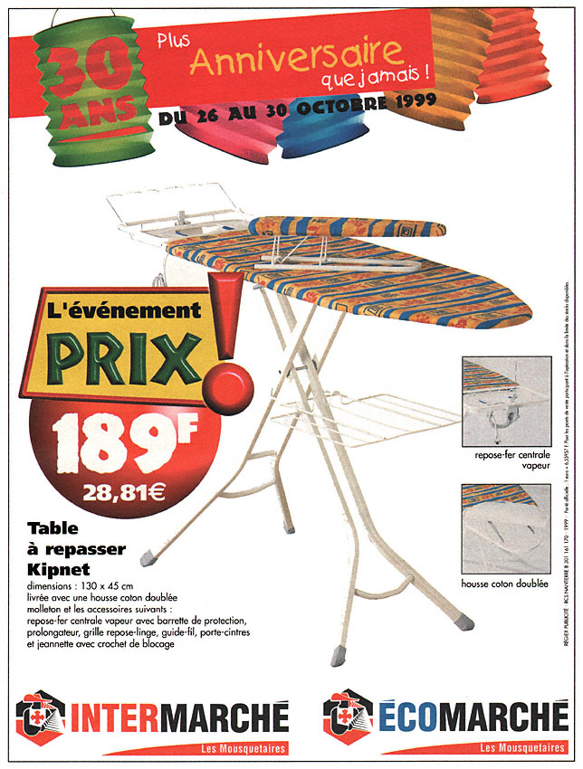 Advert Intermarche 1999