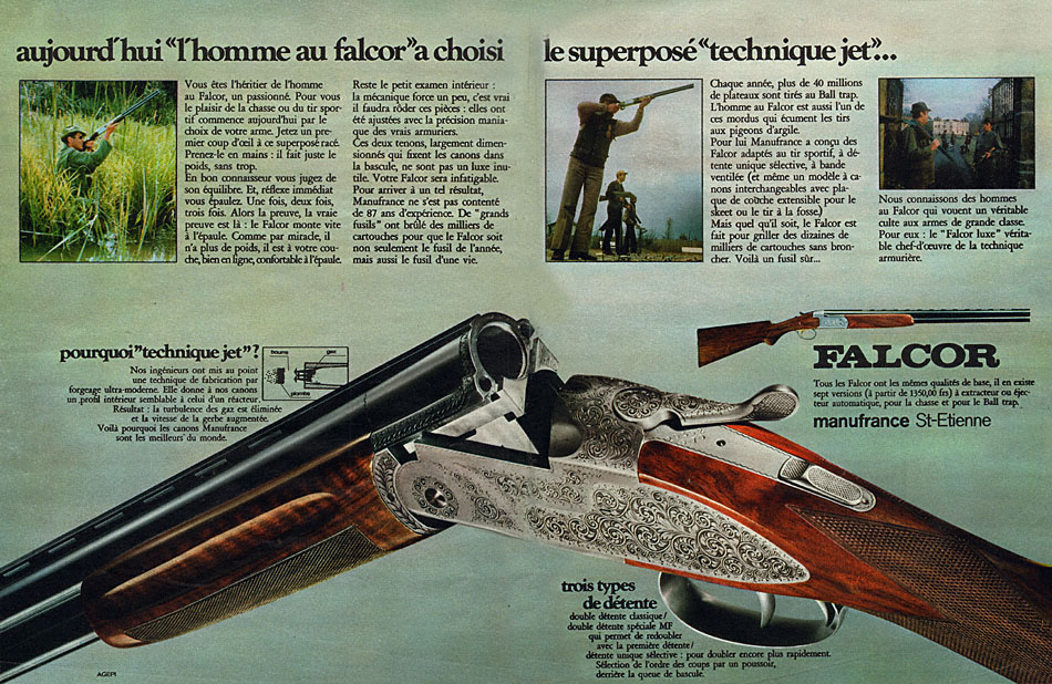 Advert Manufrance 1972
