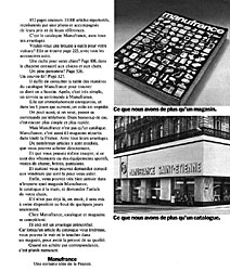 Advert Manufrance 1973