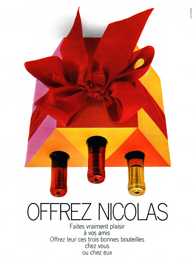 Advert Nicolas 1968