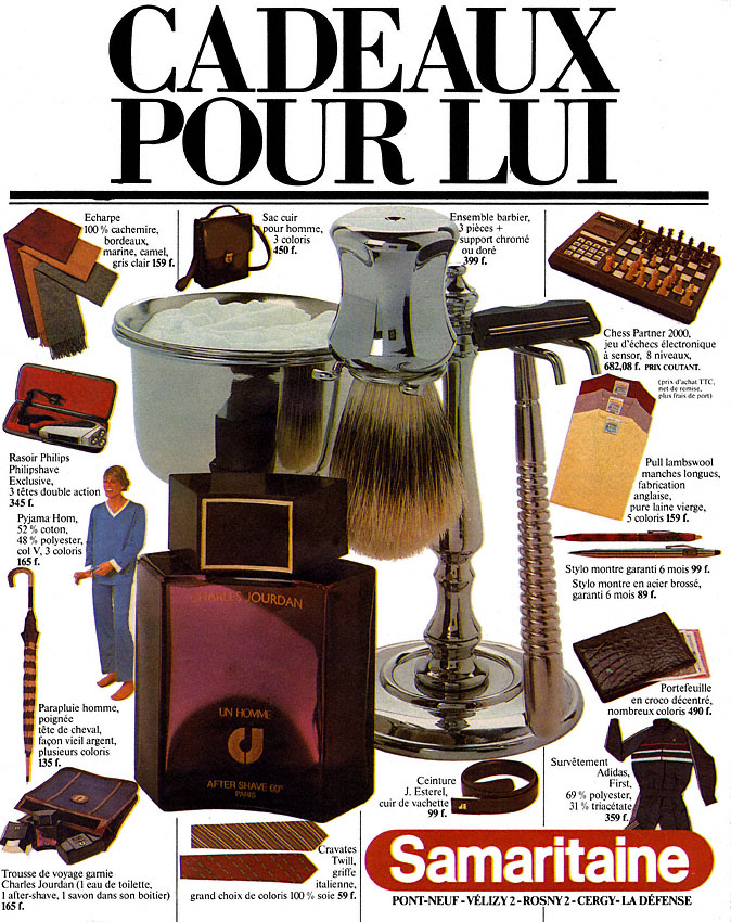 Advert Samaritaine 1981