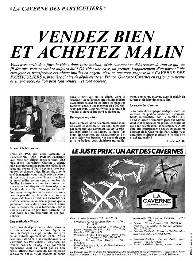 Advert Zzdivers_ENS7 1985