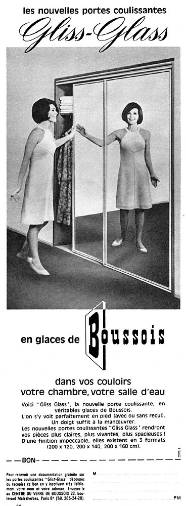 Advert Boussois 1966