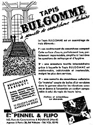 Advert Bulgomme 1951