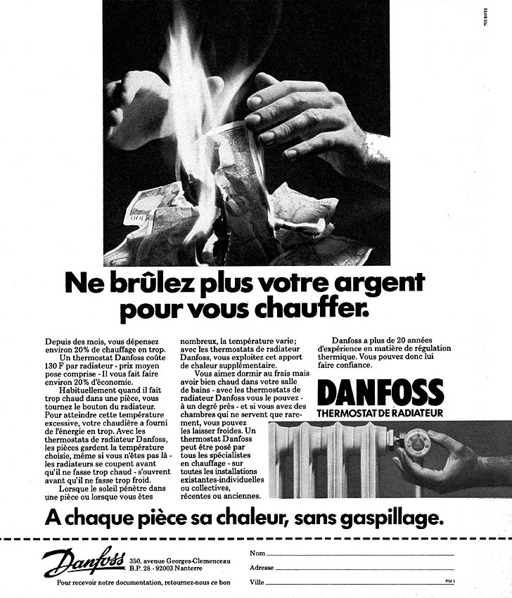 Advert Danfoss 1975